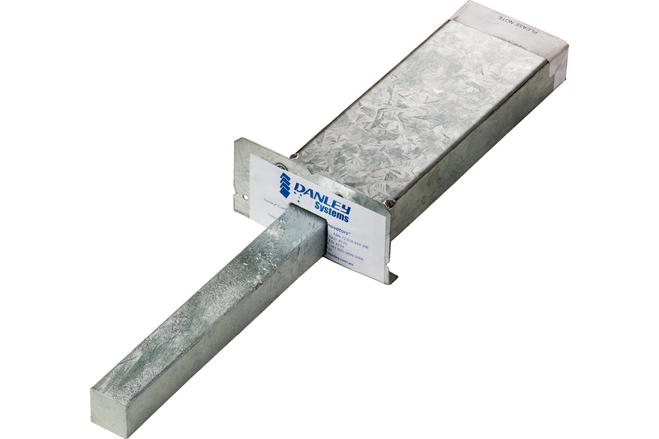 Square Dowel Flange Dowel Box with Galvanized Dowels – Danley™ - InfraBuild